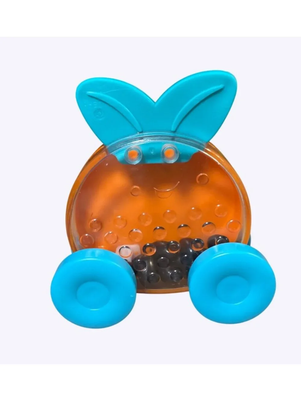 Fruit Themed Rolling Baby Toys Set Rattles Bright Colors Educational Sensory